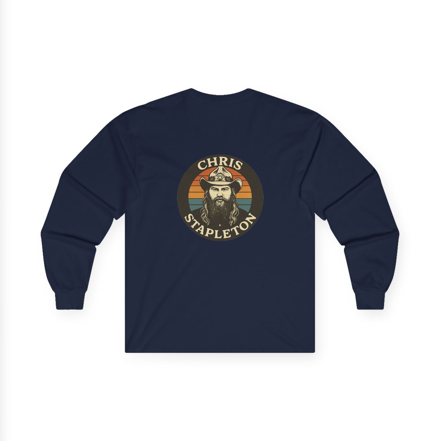 Chris Stapleton Unisex Long Sleeve Tee - Retro Style Music Fan Shirt