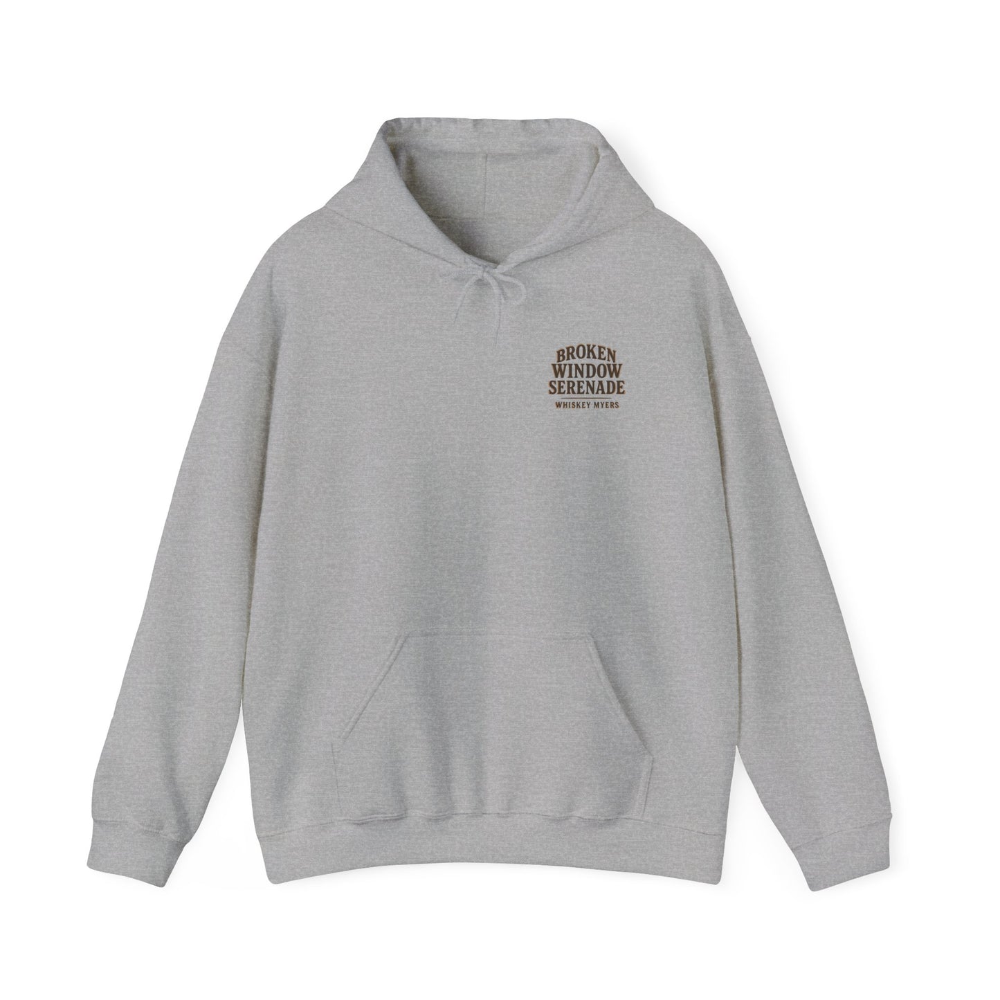 Vintage Style Broken Window Serenade Unisex Hoodie