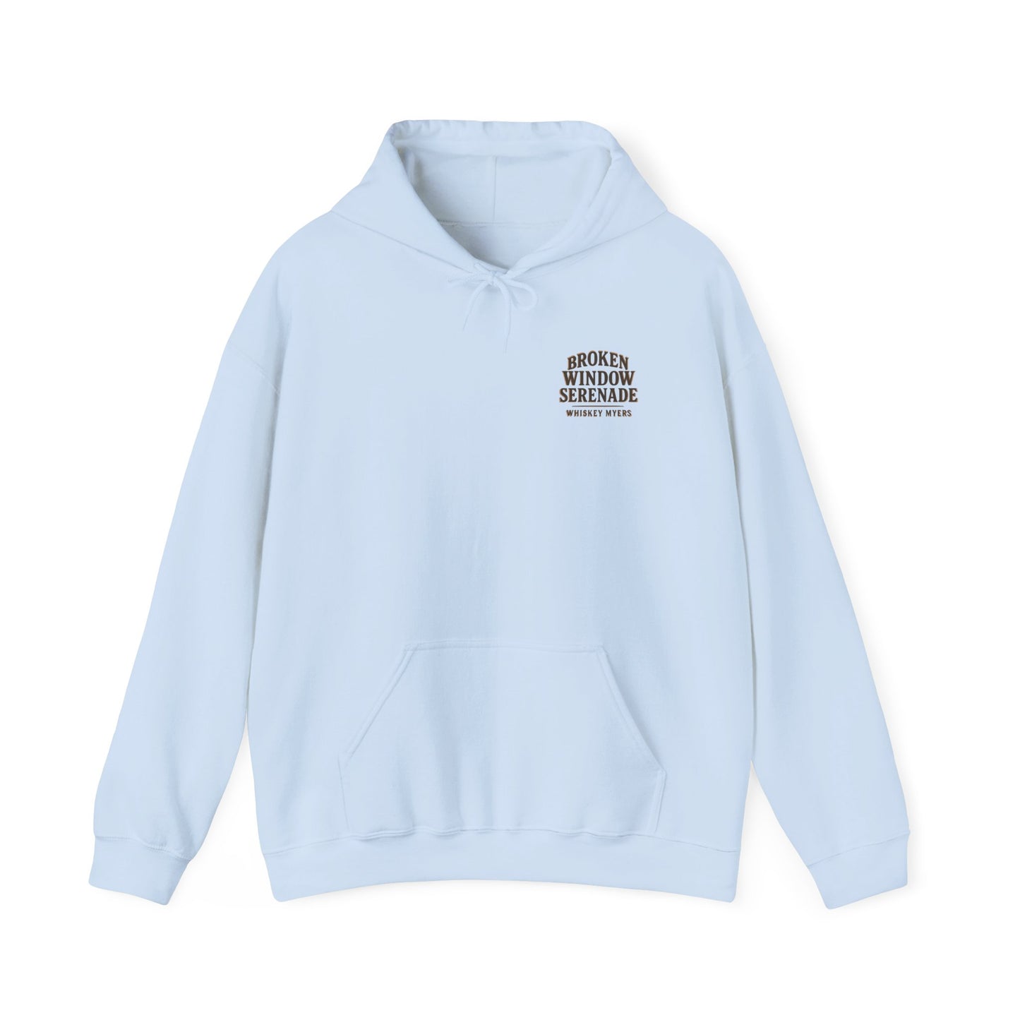 Vintage Style Broken Window Serenade Unisex Hoodie