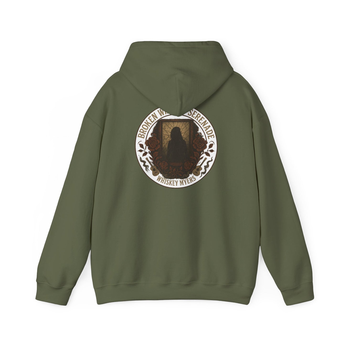 Vintage Style Broken Window Serenade Unisex Hoodie