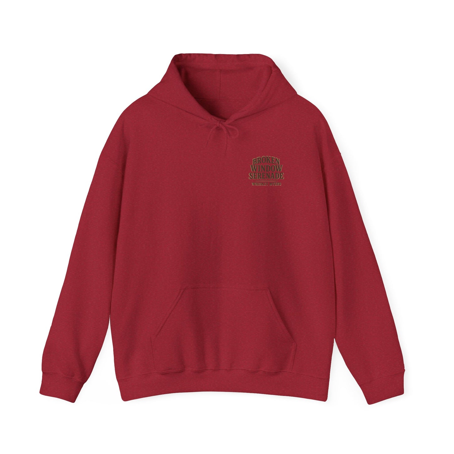 Vintage Style Broken Window Serenade Unisex Hoodie