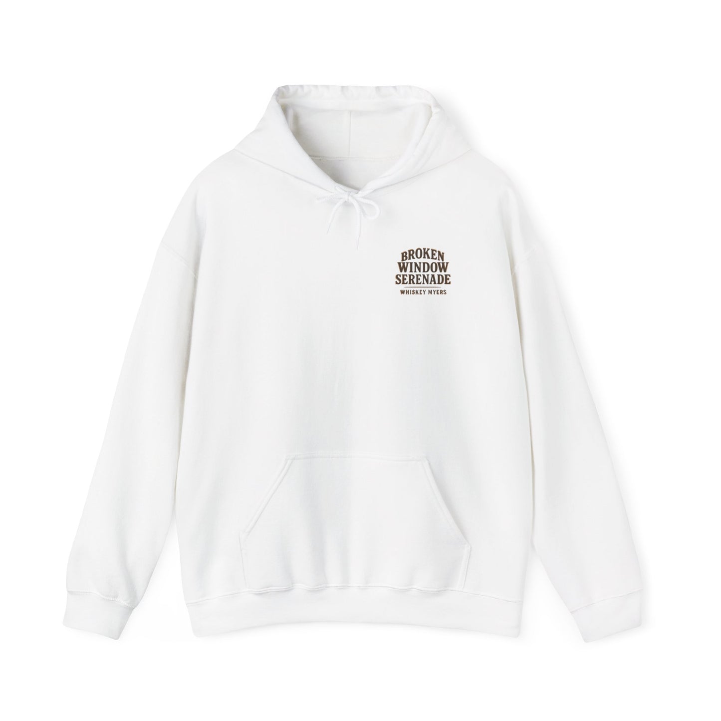 Vintage Style Broken Window Serenade Unisex Hoodie