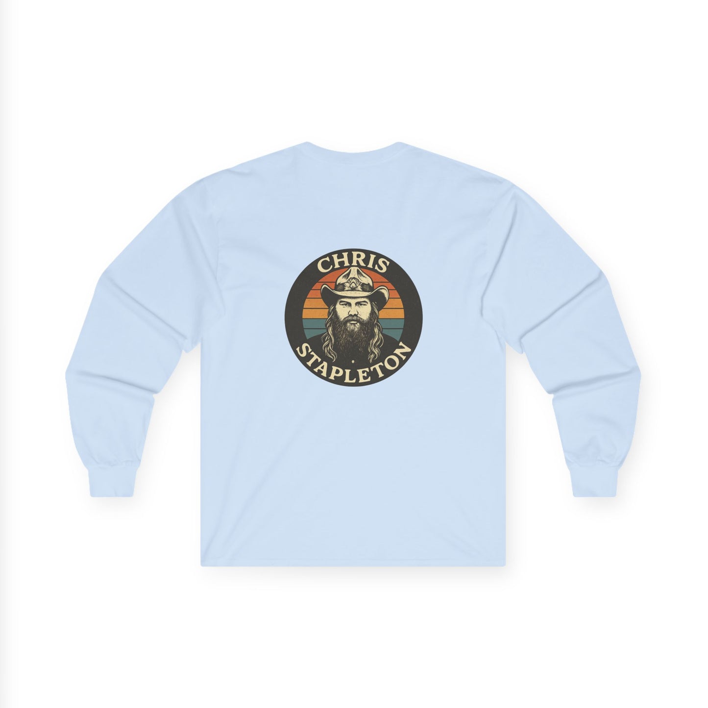Chris Stapleton Unisex Long Sleeve Tee - Retro Style Music Fan Shirt