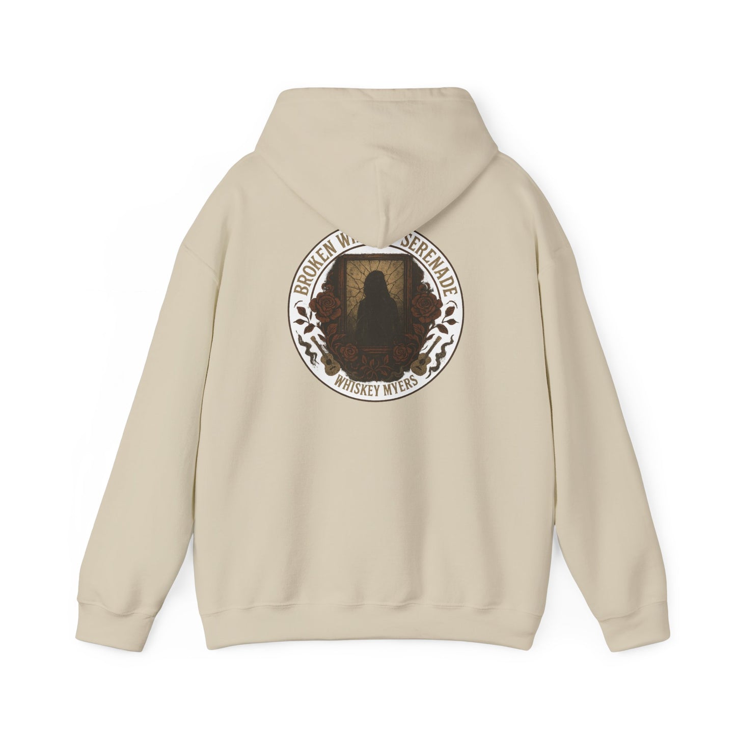Vintage Style Broken Window Serenade Unisex Hoodie