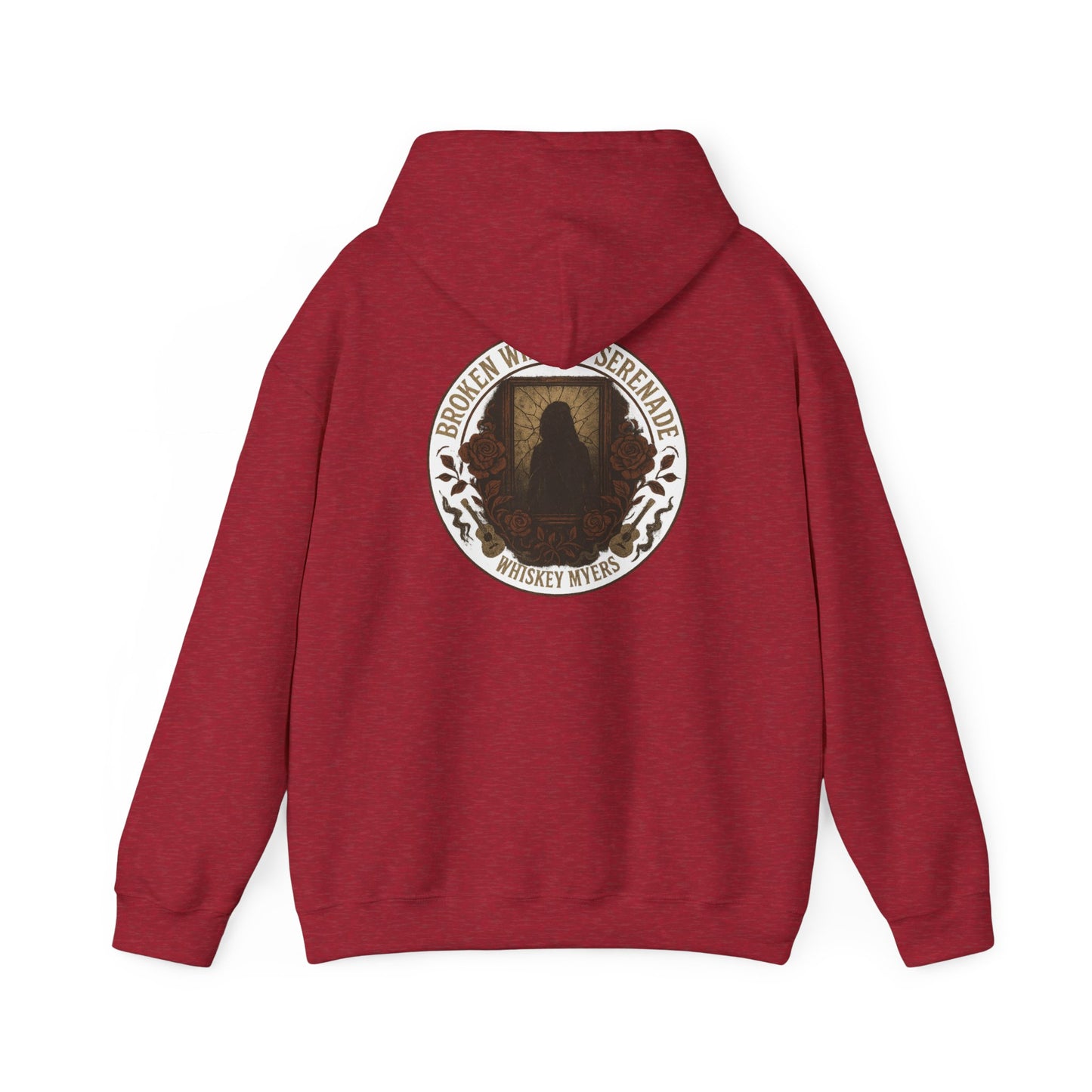 Vintage Style Broken Window Serenade Unisex Hoodie