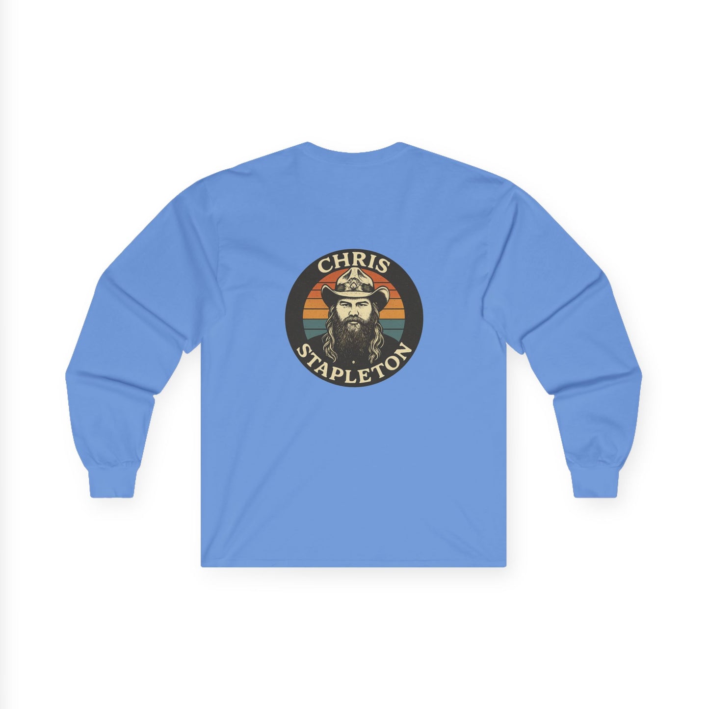 Chris Stapleton Unisex Long Sleeve Tee - Retro Style Music Fan Shirt