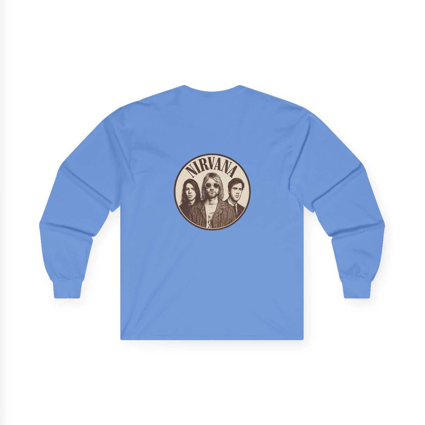 Nirvana Vintage Style Graphic Long Sleeve Tee