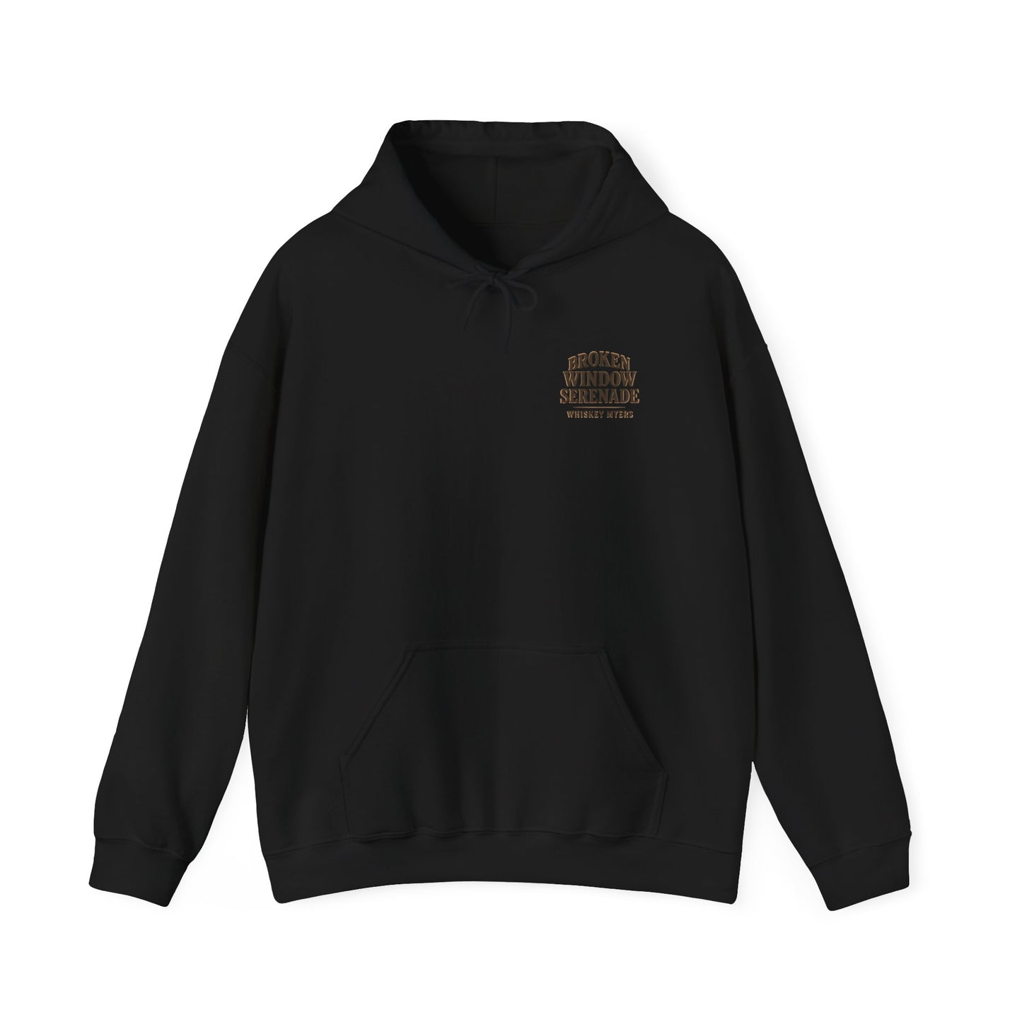 Vintage Style Broken Window Serenade Unisex Hoodie