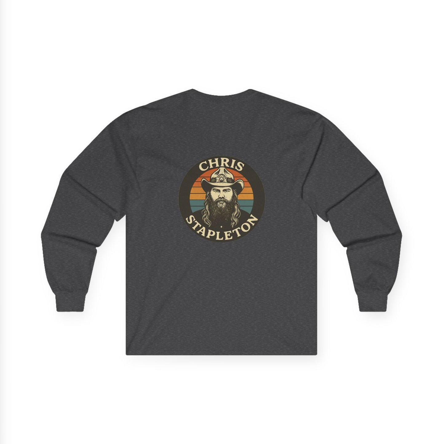 Chris Stapleton Unisex Long Sleeve Tee - Retro Style Music Fan Shirt