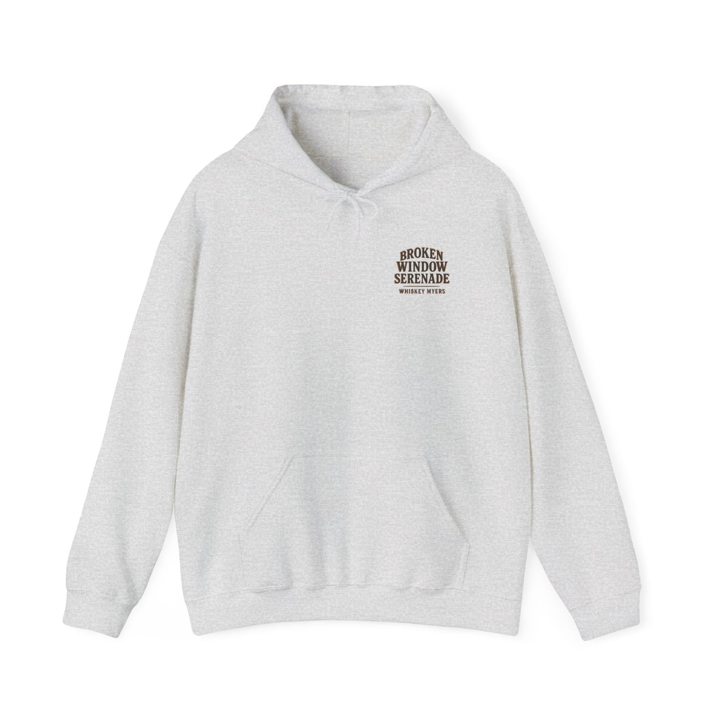 Vintage Style Broken Window Serenade Unisex Hoodie