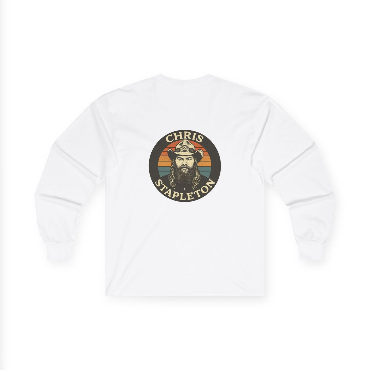 Chris Stapleton Unisex Long Sleeve Tee - Retro Style Music Fan Shirt