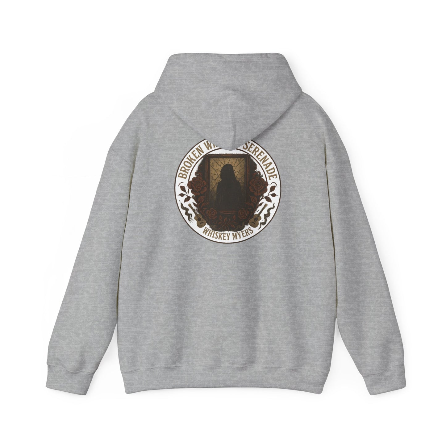 Vintage Style Broken Window Serenade Unisex Hoodie
